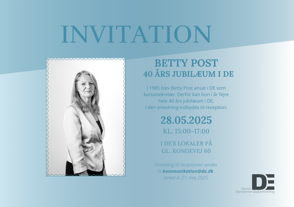 Betty Reception Inv.