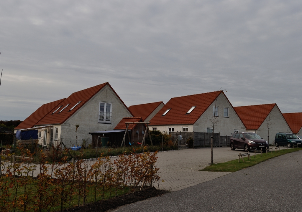 Dobbelthuse I Andelsboligforeningen Mosevangen I Stensved